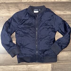 Nautica Jacket Youth Large Blue Full Zip Coat Jacket